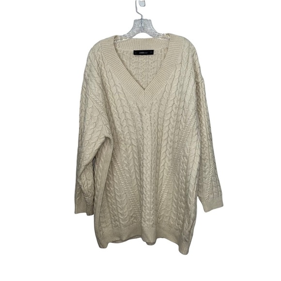 Zara Knit Women Oversized Sweater Size S - Picture 1 of 6